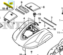 Support d'interrupteur Stop Honda Miimo 310-520-3000