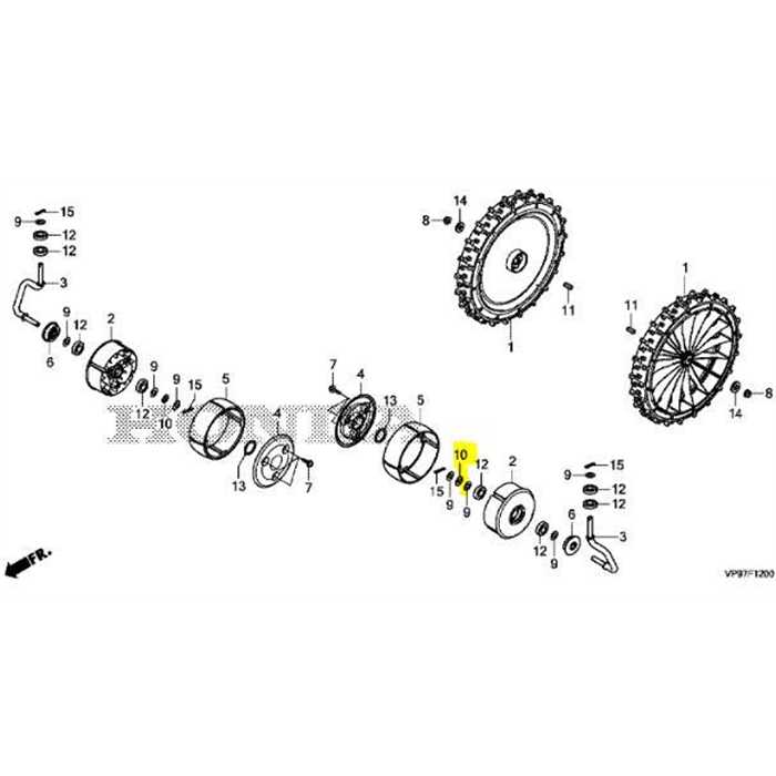 RONDELLE DE ONDE, 7MM - Honda Miimo HRM4000
