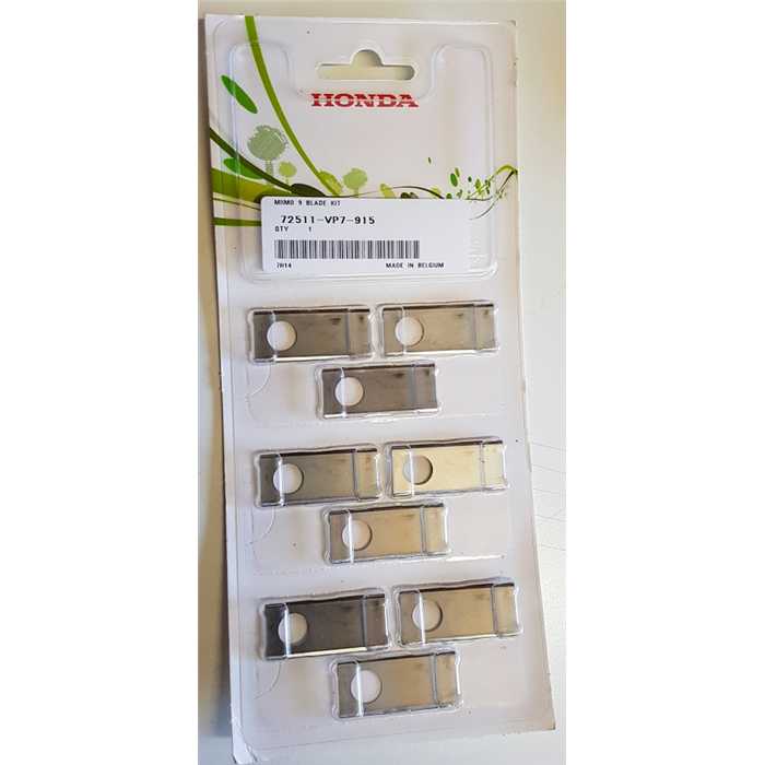 [72511-VP7-915] Lame robot Miimo 300 500  310 520 kit de 9 lames