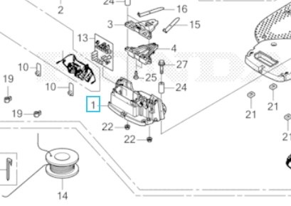 [31220-VP9-000] Poste Honda Miimo 3000