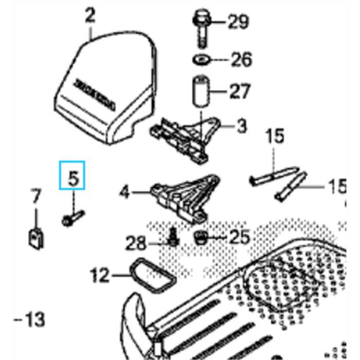 [31224-VP7-000] LENTILLE, INDICATEUR POSTE - Honda Miimo
