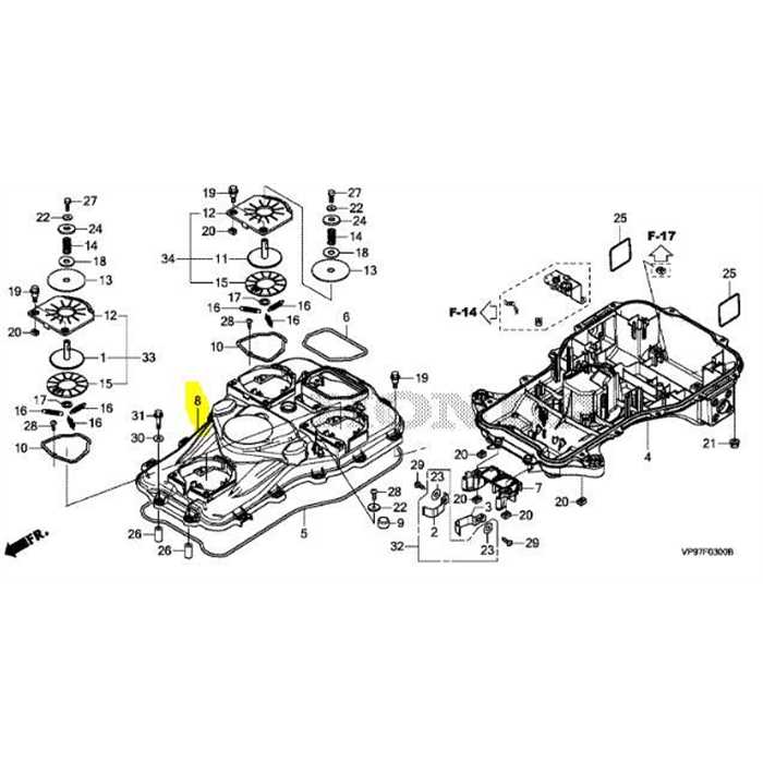 [50111-VP9-000] Chassis supérieur Honda Miimo 3000