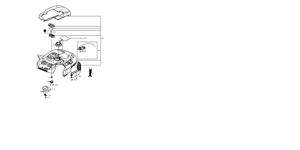 [59000243] Gaine d'étanchéité - Kress KR101E/KR110/KR111/KR112/KR113