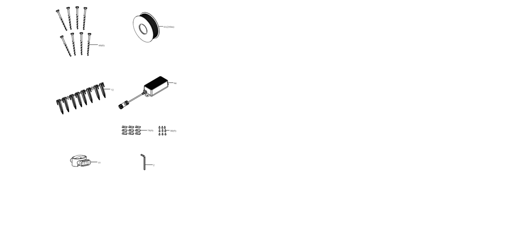 Attaches de câble - Kress KR113