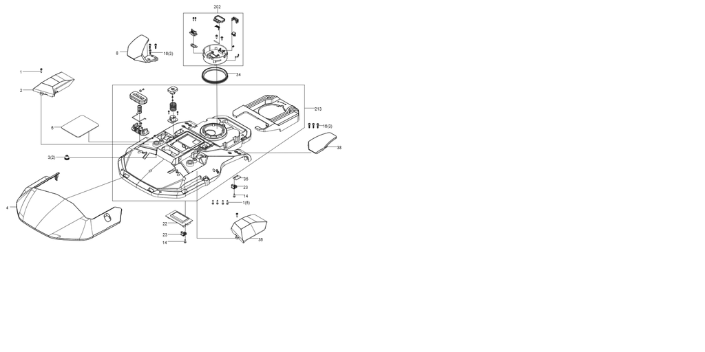 Capot de protection - Kress (voir robots compatibles)