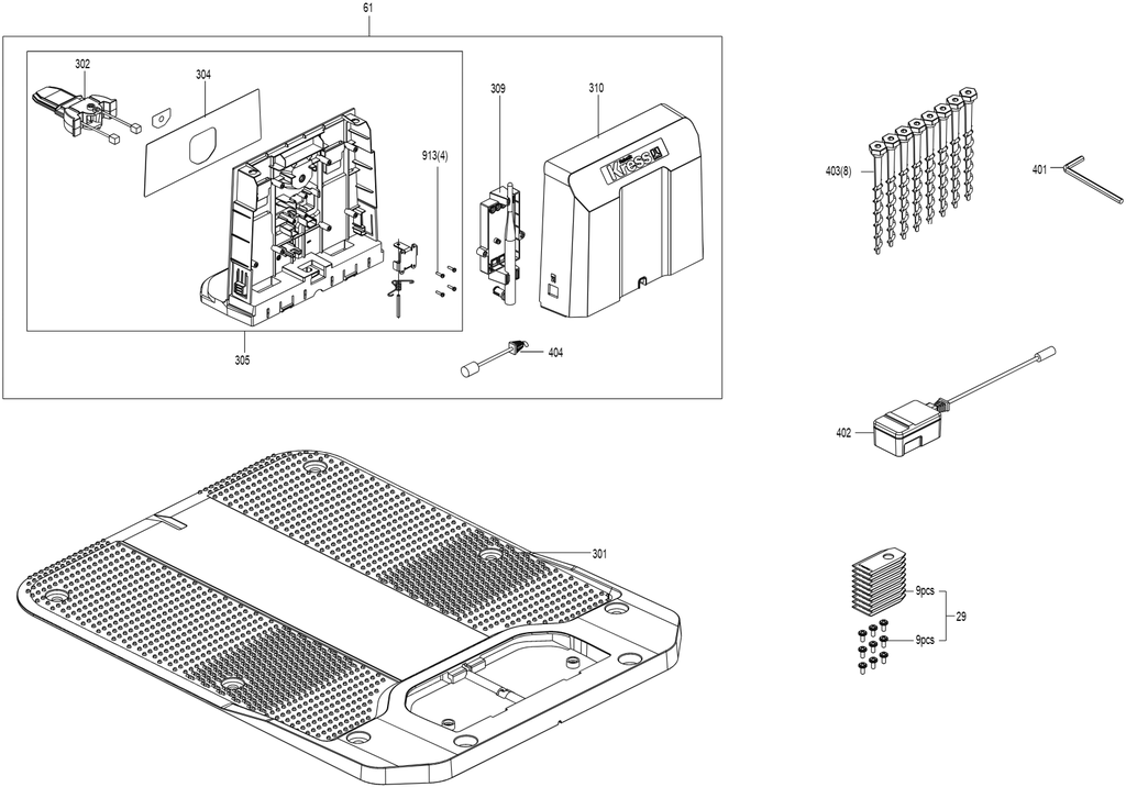 Protection - Kress (voir robots compatibles)