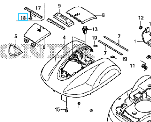 Vis auto-taraudeuse Honda Miimo – Compatibles modèles 300, 310, 500 et 520
