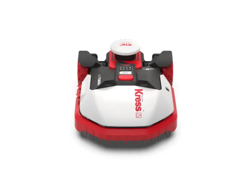 Tondeuse robot KRESS guidage GPS et RTK sans fil périphérique 8000 jusque 80 ares KR230E avec évitement d'obstacle, KRESS, KRESS KR230E, MISSION MEGA RTK8000