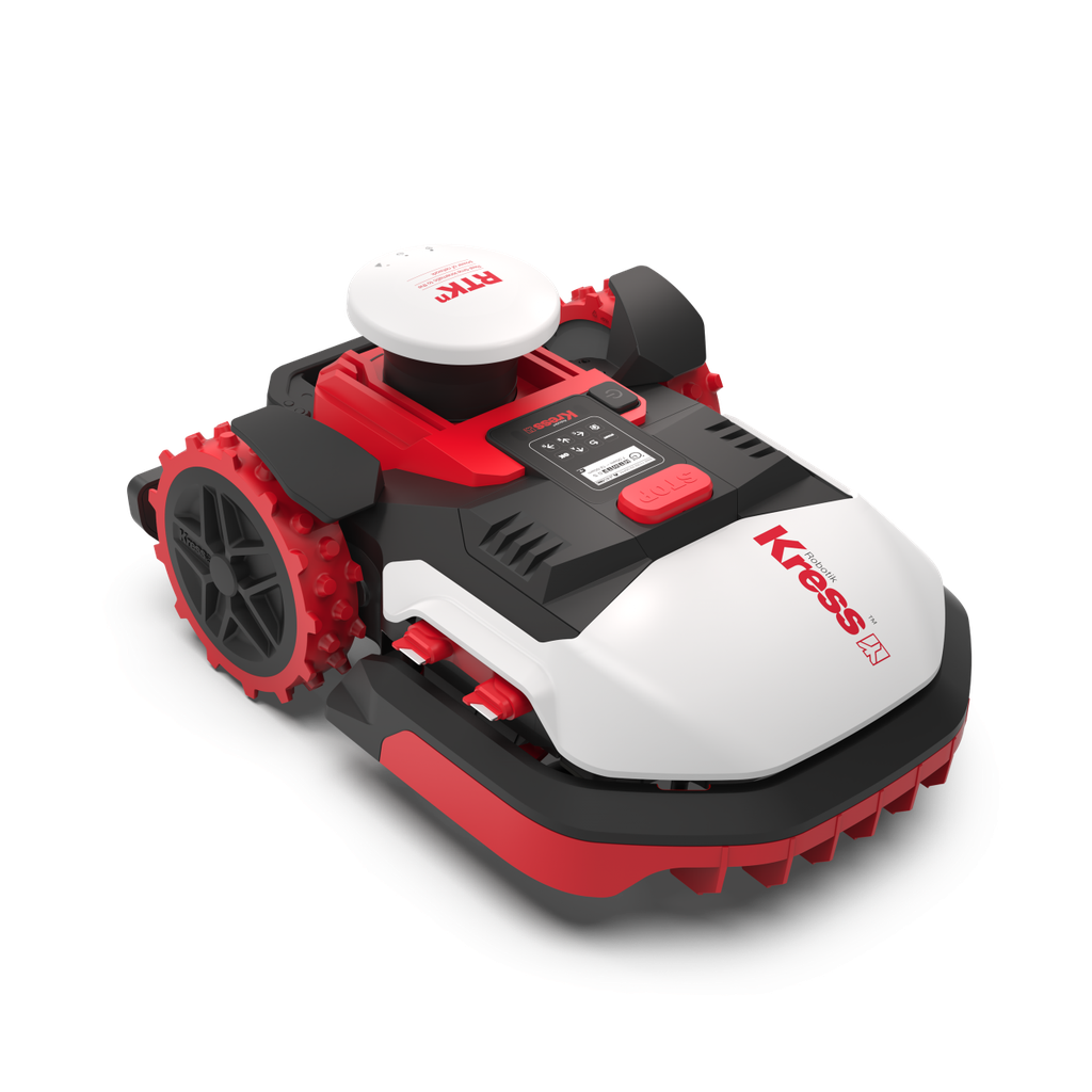 Tondeuse robot KRESS guidage GPS et RTK sans fil périférique 2000 a jusque 20ares KR172E., KR172E, Mission 2000 , Mission RTK 2000, KRESS