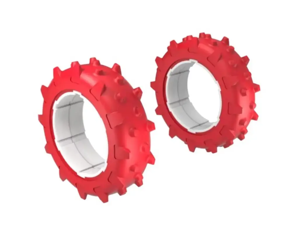 (KA0222) Roues à pointes pour KR133E, KR136E, KR233E, KR234E, KR235E, KR236E, KR237E