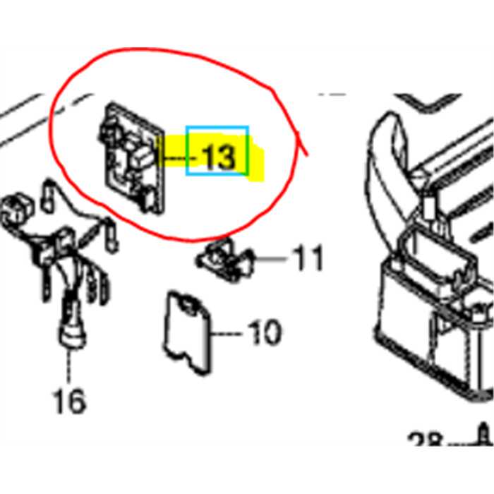 Carte électronique de station de charge HONDA Miimo310 Miimo520