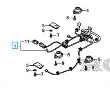 [32100-VP7-A01] Cablage supérieur principale HONDA Miimo 310-520