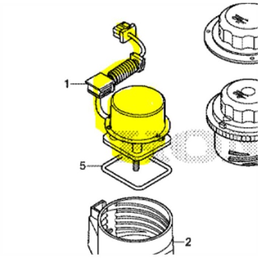 [36010-VP7-305] Moteur de lame robot Miimo 300 - 500 renforce