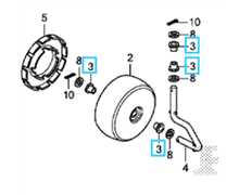 [44714-VP7-003] Bague de roue avant HONDA Miimo