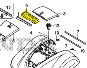 [63307-VP7-000] Bouton stop Miimo 300-500 310-520