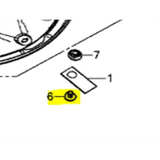 [90101-VP9-000] Vis lame Miimo 5mm HONDA Miimo HRM3000 Miimo3000
