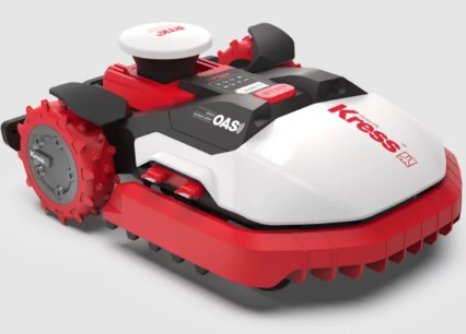 [KR233E] Tondeuse robot KRESS guidage GPS et RTK sans fil périférique 12000  jusque 1.2 hectares KR233E avec évitement d'obstacle